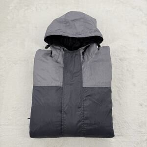 Spitfire Skateboarding Mens Black Outer Shell Zip Windbreaker Jacket Size Small